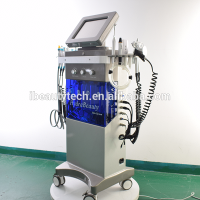 12  in 1 hydro beauty skin system Water oxygen hydro-dermabrasion machine/Oxygen facial machine